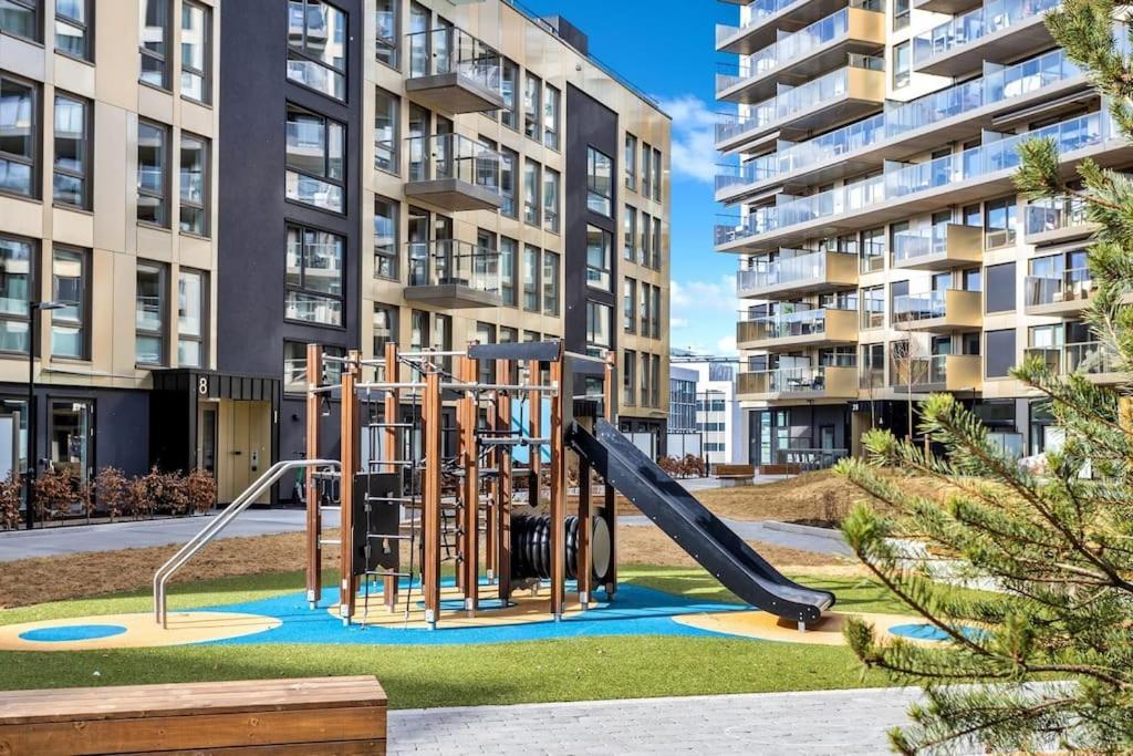 Nydalen/Storo- Ved T-Banestasjon Daire Oslo Dış mekan fotoğraf